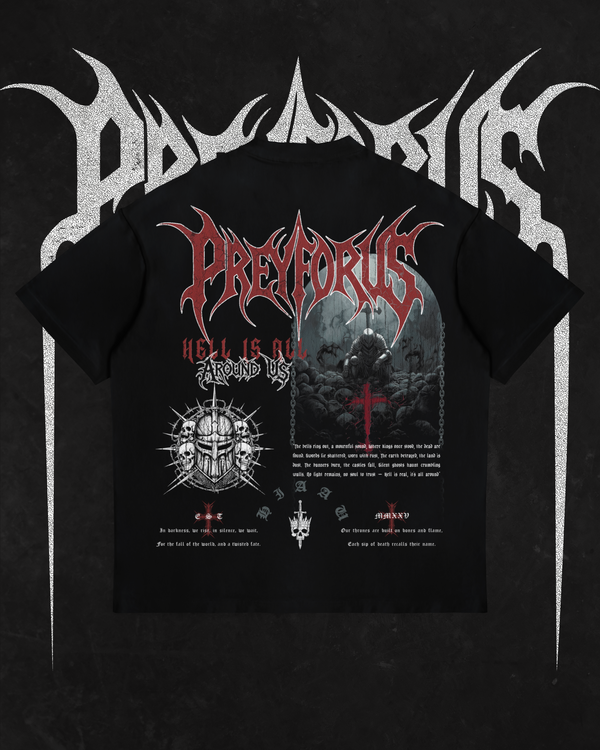 Crusader's Fate Tee // Hell Is All Around Us