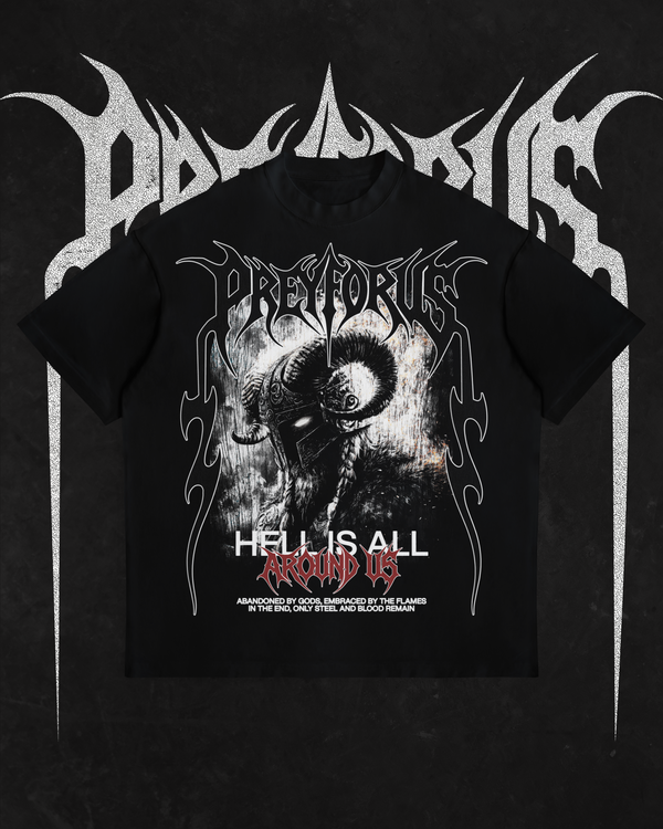 Abandoned By Gods Tee // Hell Is All Around Us
