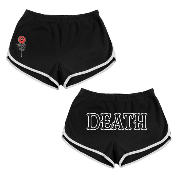 Death Rose Booty Shorts