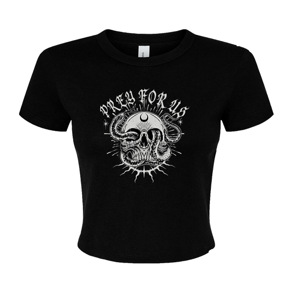 Serpent's Kiss Crop Top Tee // 100 Hours Only