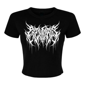 Prey For Us Crop Top Tee