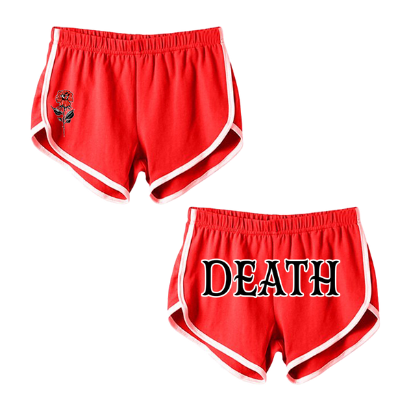 Death Rose Booty Shorts
