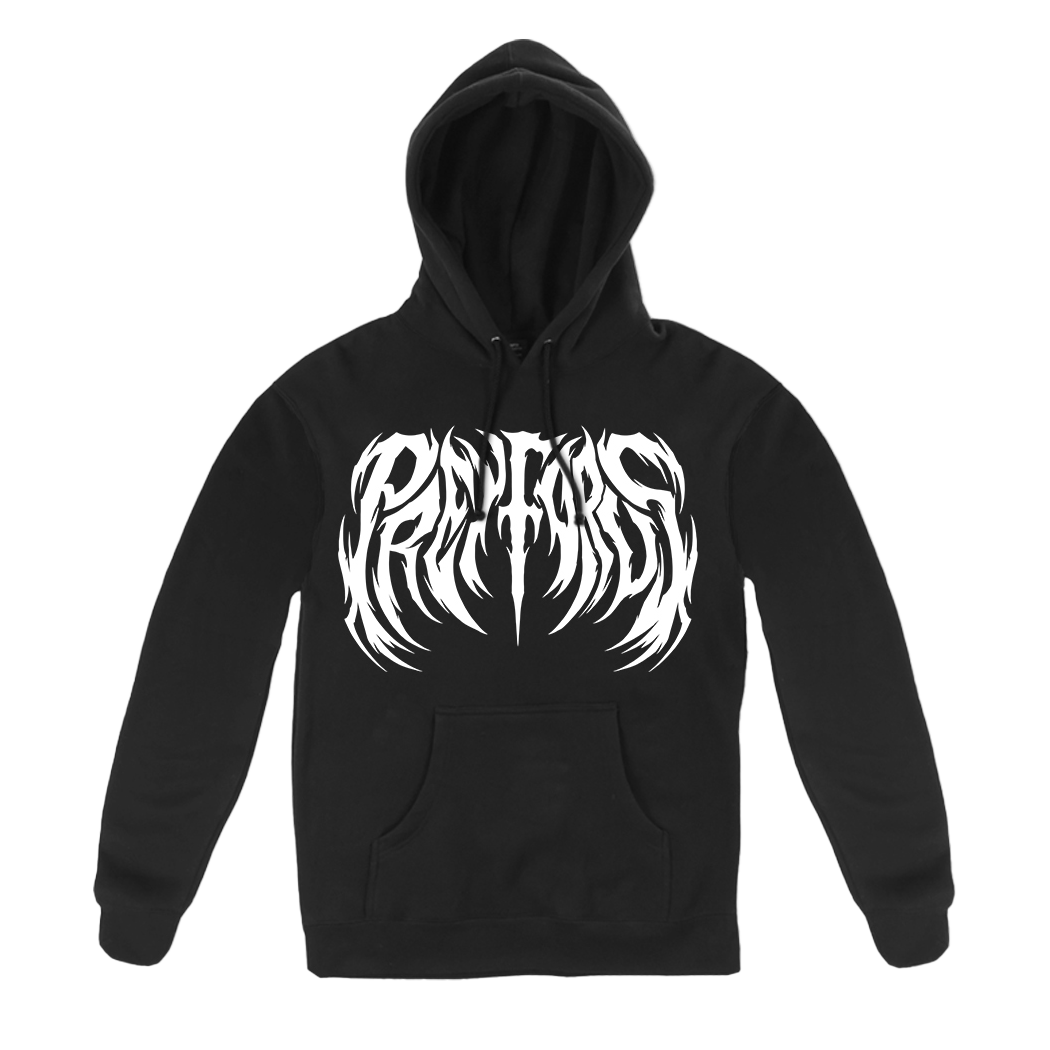 Hoodie black deals metal