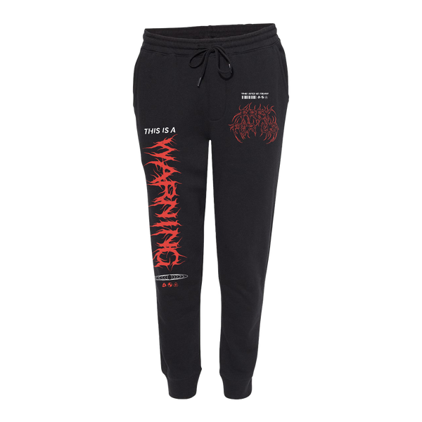 This Is A Warning Joggers